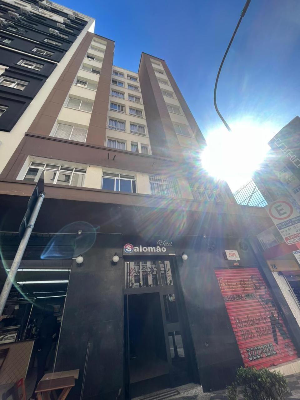 Hotel Salomao - Proximo A 25 De Marco, Bom Retiro, Bras E Rua Santa Efigenia, A 2 Minutos Do Mirante Sampa Sky E Pista De Skate Anhangabau São Paulo Eksteriør billede
